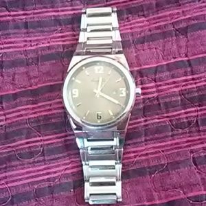 Kenneth Cole Mink Face Stainless Steel Watch